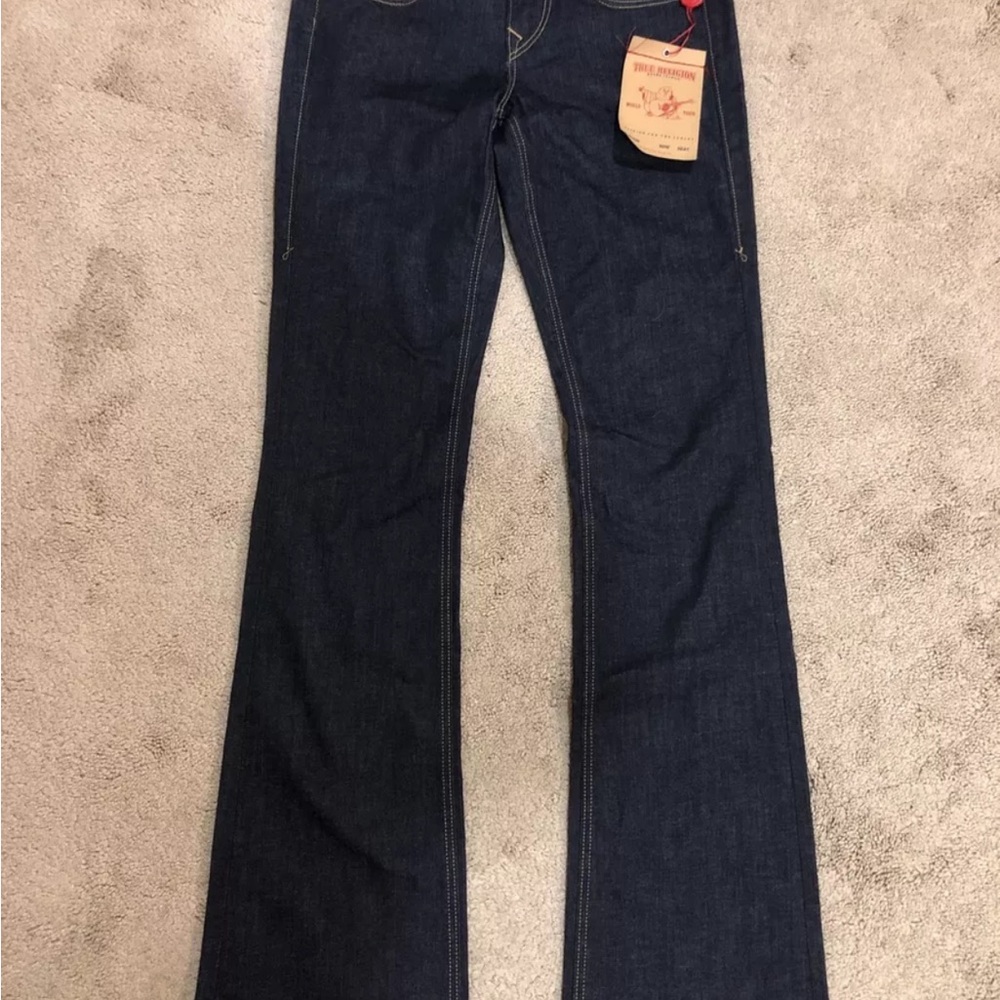 NWT TRUE RELIGION JEANS Trisha Lonestar Body Rinse Traditional Rise Size 26x34